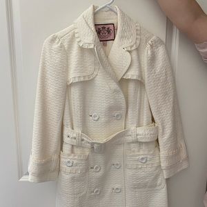 Juicy Couture White Coat